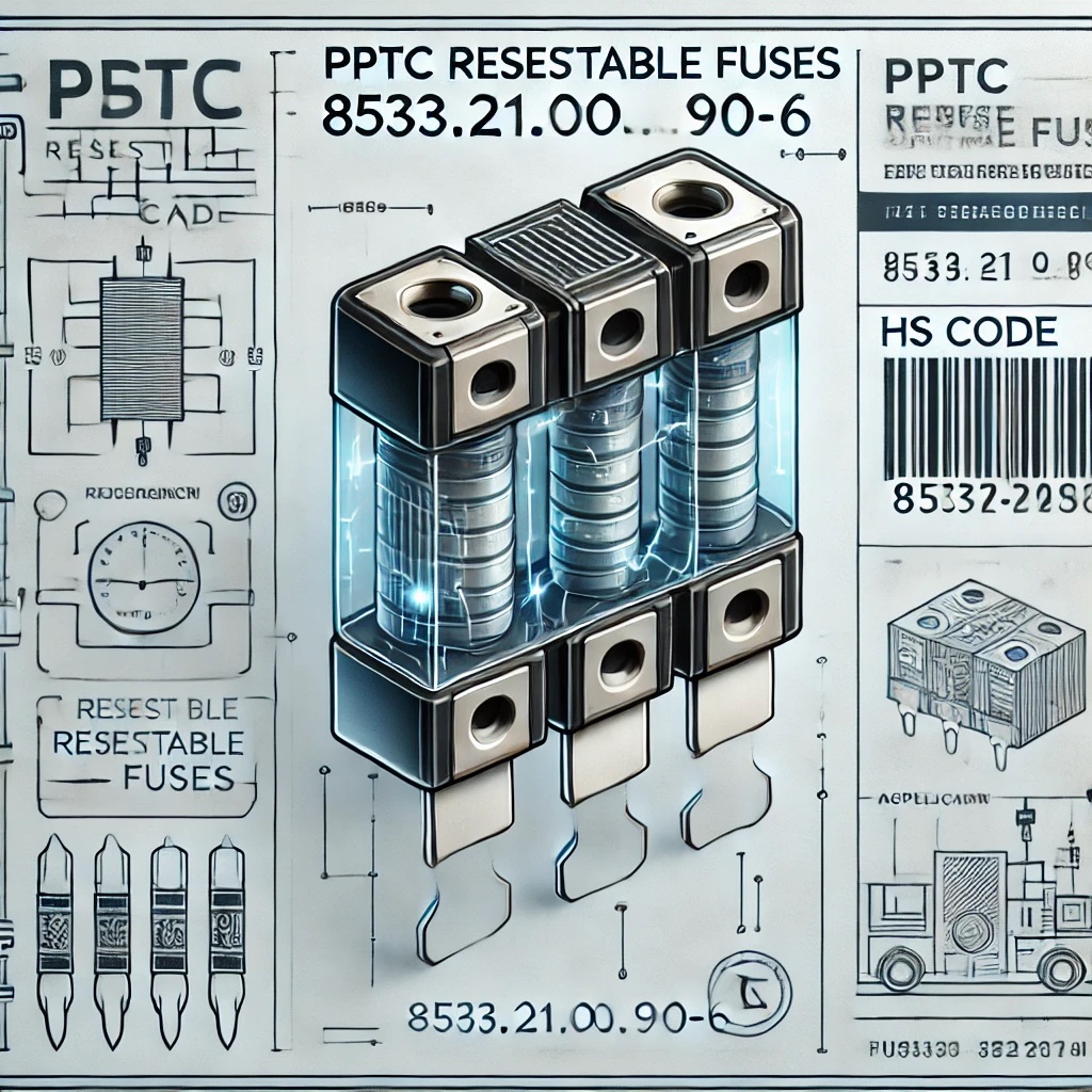 HS Code 8533.21.00.90-6 用于 PPTC 可复式保险丝